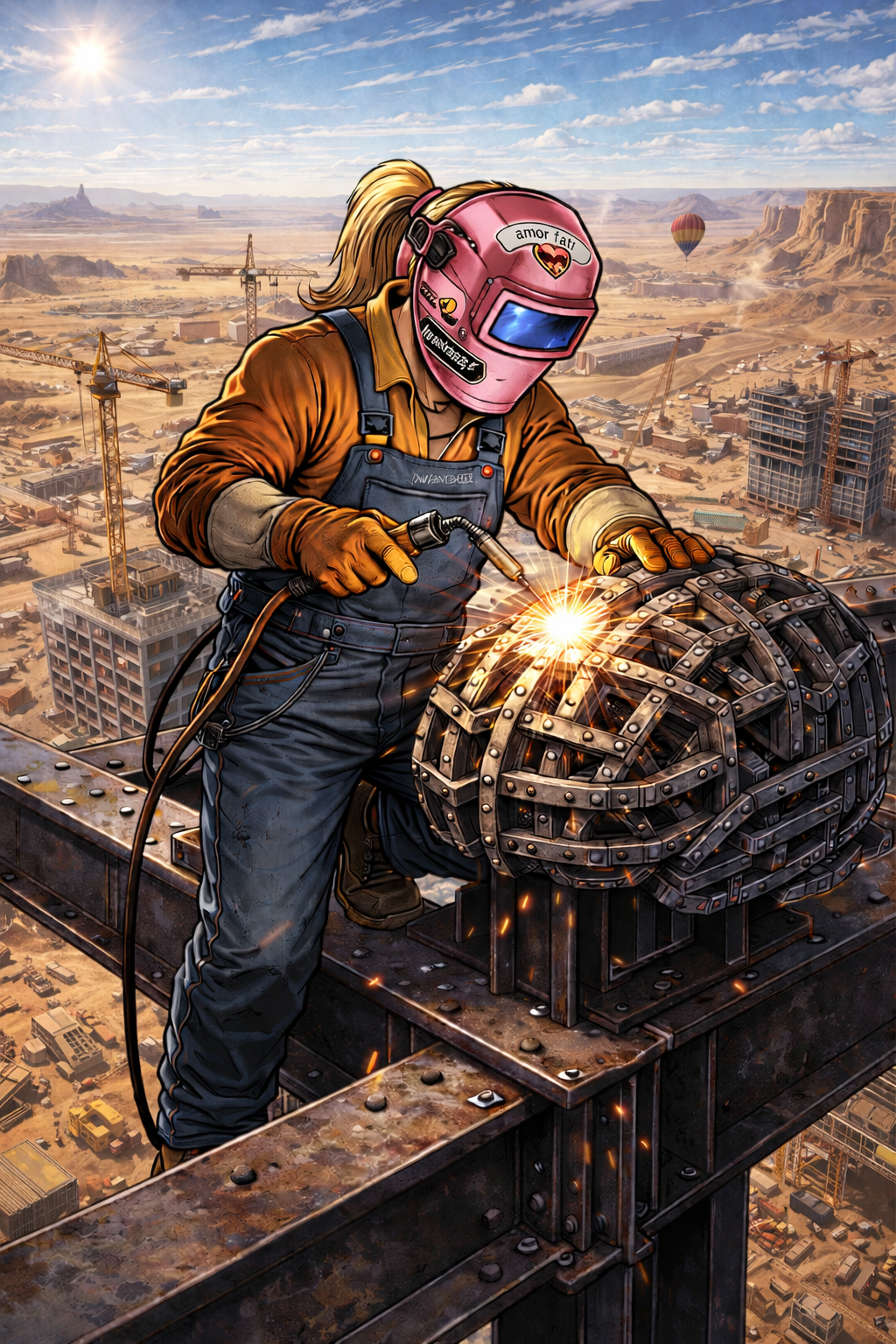 Spinal cord injury survivor and former ironworker, Cassandra Brandt is busy building up minds these days.